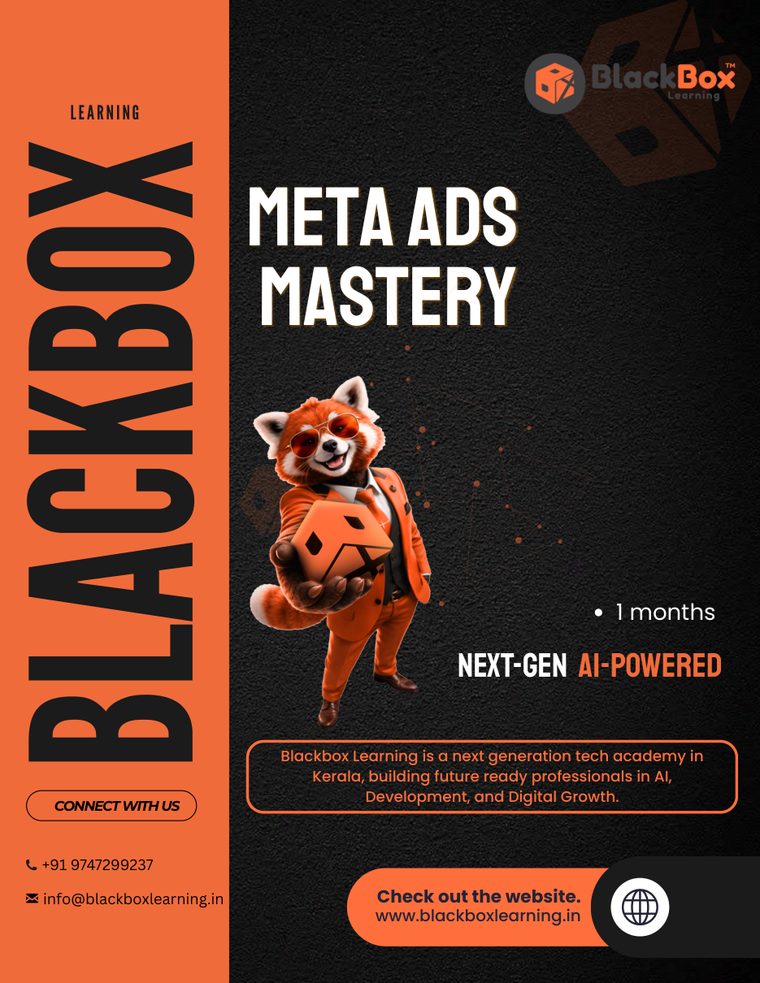 Meta Ads Mastery brochure — page 1